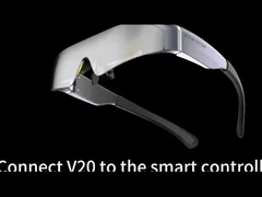 2000 Nits OLED HDMI 200 Inch AR Smart Glasses Risoluzione 1920x1080