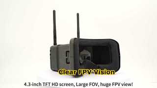 Occhiali FPV da 4,3 pollici Drone Vision