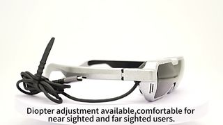Occhiali intelligenti 3000NITS con fotocamera da 16 MP