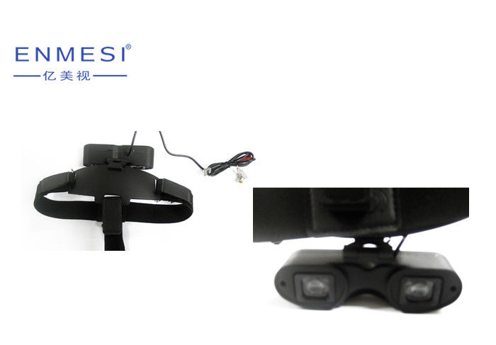 WVGA 640*480 Head Mounted Display per gioco, esposizione capa del supporto di film durevole