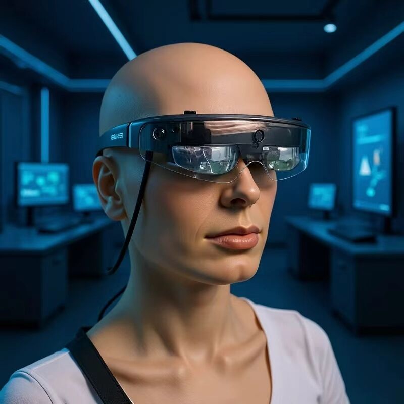 Occhiali Smart AR OLED 1080P con FOV di 43° e Luminosità di 3000 nit per un'Esperienza di Realtà Aumentata Immersiva