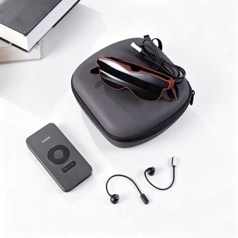 3840 * 1080 Risoluzione 70° FOV Head Mounted Display con +2.0D~-6.0D Diopter - AR Smart Glasses