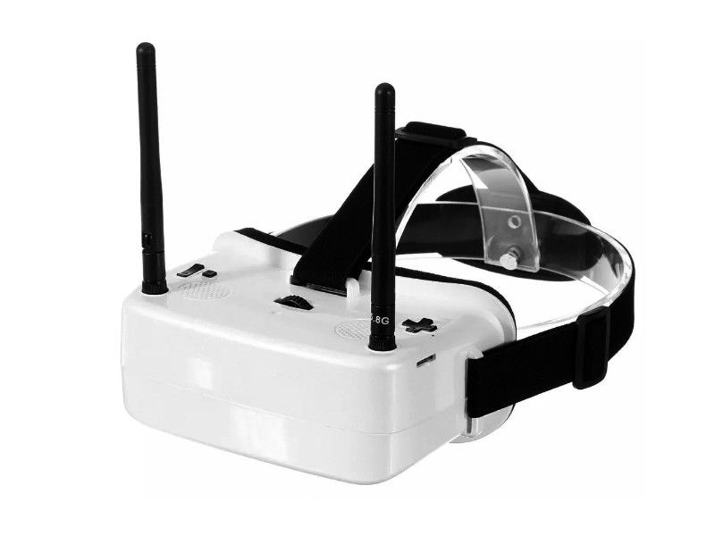 480×360 immagine avoirdupois IN canali binoculari a 2 pollici dello schermo 48 degli occhiali di protezione di FPV mini