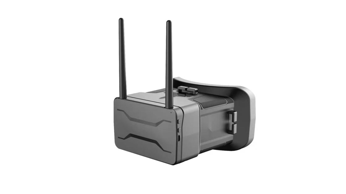 0-120 gradi FOV 48 canali schermo TFT Occhiali FPV per droni con display da 4,3 pollici