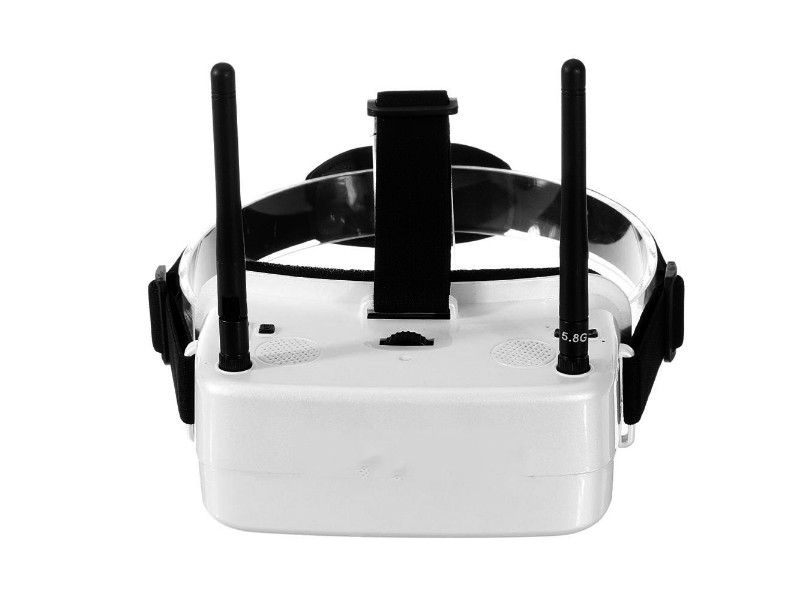 FPV Helmet 300cd/㎡ Fpv Drone And Goggle Dual TFT LCD Display Adjustable IPD AV