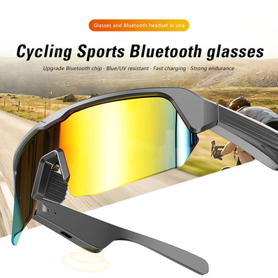Occhiali Smart Bluetooth per guida BT 5.3 Versione HD Chiama 4-5 ore durata della batteria per giochi/ciclismo/guida/corsa/pesca