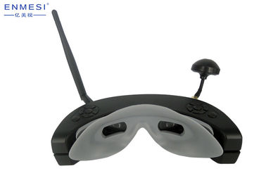 Video vetri di alta risoluzione di FPV, cuffia avricolare doppia degli occhiali di protezione 3D di Wifi FPV
