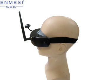 Video vetri di alta risoluzione di FPV, cuffia avricolare doppia degli occhiali di protezione 3D di Wifi FPV