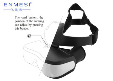 Schermo doppio di alta risoluzione del casco 3D Head Mounted Display di realtà virtuale
