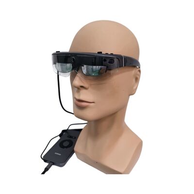 ENMESI 1080P OLED AR Smart Glasses con fotocamera da 13 MP e luminosità da 3000 nits