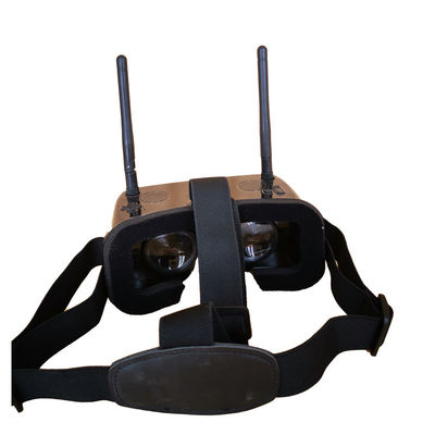 Occhiali FPV con schermo mini da 2 pollici, FOV di 120 gradi, ricevitore 48CH e batteria da 1000mAh