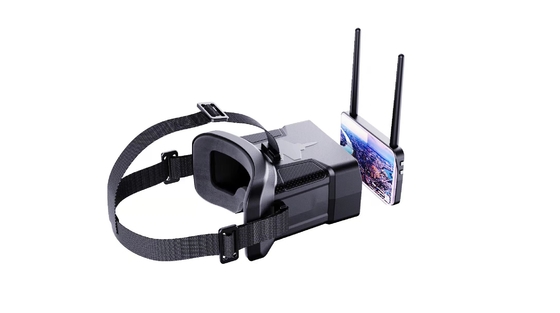 480x272 di HD 0 - 120 di grado piccoli FPV occhiali di protezione di FOV per visione notturna