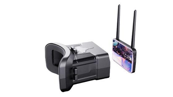 ENMESI Occhiali FPV TFT da 4,3 pollici con risoluzione 480x272 e 48 canali per il volo immersivo dei droni